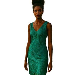 Miss Cristine Vintage Emerald Green Dress XL